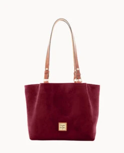 Suede Small Flynn Wine -Dooney & Bourke B1459G SUWNPATN 2