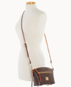Wexford Leather Domed Crossbody Brown -Dooney & Bourke B1495G JKBNPANA ALT4