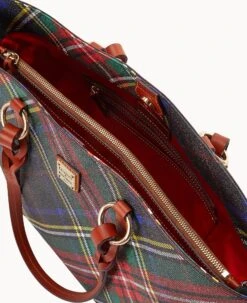 Windsor Nelly Tote Charcoal 17 Windsor Nelly Tote Charcoal -Dooney & Bourke B1497G 3WCOPATN ALT2 1
