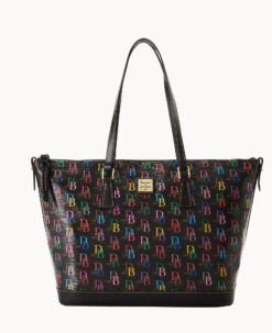 DB75 Multi Tote Black 21 DB75 Multi Tote Black -Dooney & Bourke B1521G 5SBLPABL 2