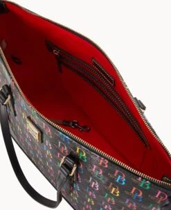 DB75 Multi Tote Black 19 DB75 Multi Tote Black -Dooney & Bourke B1521G 5SBLPABL ALT2 1