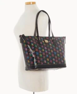 DB75 Multi Tote Black 20 DB75 Multi Tote Black -Dooney & Bourke B1521G 5SBLPABL ALT4 1