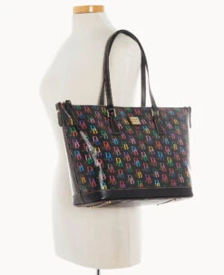 DB75 Multi Tote Black 15 DB75 Multi Tote Black -Dooney & Bourke B1521G 5SBLPABL ALT4