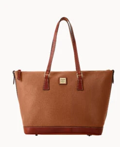 Pebble Grain Tote Forest -Dooney & Bourke B1521G AWCAPATN