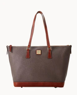Pebble Grain Tote Forest -Dooney & Bourke B1521G AWELPATN