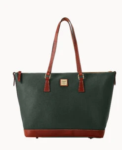Pebble Grain Tote Forest -Dooney & Bourke B1521G AWFSPATN 2