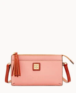 Pebble Grain Gingy Crossbody Dandelion 37 Pebble Grain Gingy Crossbody Dandelion -Dooney & Bourke B1591G AWQLPATN