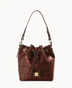 Denison Tasha Drawstring Cognac -Dooney & Bourke B1596G 8DCGPABM 1