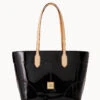 Patent Tote Black