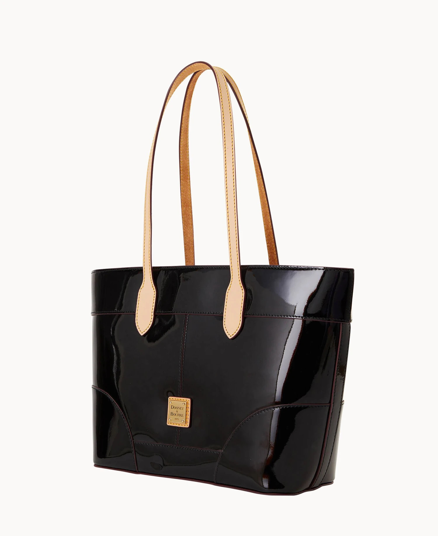 Patent Tote Black 6 Patent Tote Black - Image 6