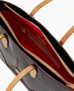 Patent Tote Black 19 Patent Tote Black -Dooney & Bourke B1599G PTBLSVNA ALT2 1