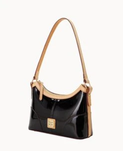 Patent Baguette Black 21 Patent Baguette Black -Dooney & Bourke B1608G PTBLSVNA ALT1 1