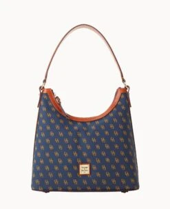 Gretta Hobo Bordeaux -Dooney & Bourke B1613G NGNVPATN