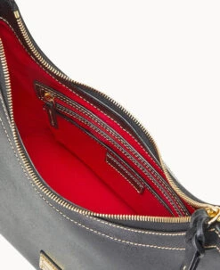 Saffiano Hobo Black -Dooney & Bourke B1613G SIBLSIBL ALT2