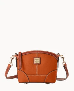 Pebble Grain Mini Domed Crossbody Black -Dooney & Bourke B1615G P1DEPATN