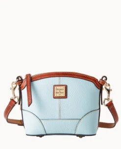 Pebble Grain Mini Domed Crossbody Black -Dooney & Bourke B1615G P1EXPATN