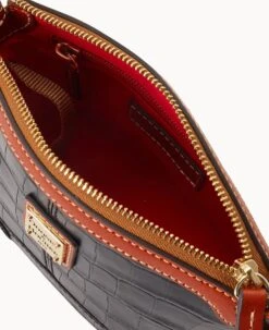 Landon Mini Domed Crossbody Black -Dooney & Bourke B1615G RIBLPATN ALT2 1