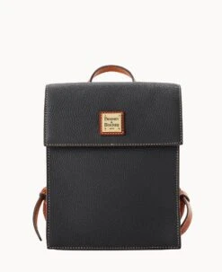 Pebble Grain Backpack Black -Dooney & Bourke B1618G AWBLPATN 1