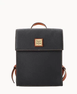 Pebble Grain Backpack Black