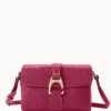 Saffiano Kyra Crossbody Cranberry