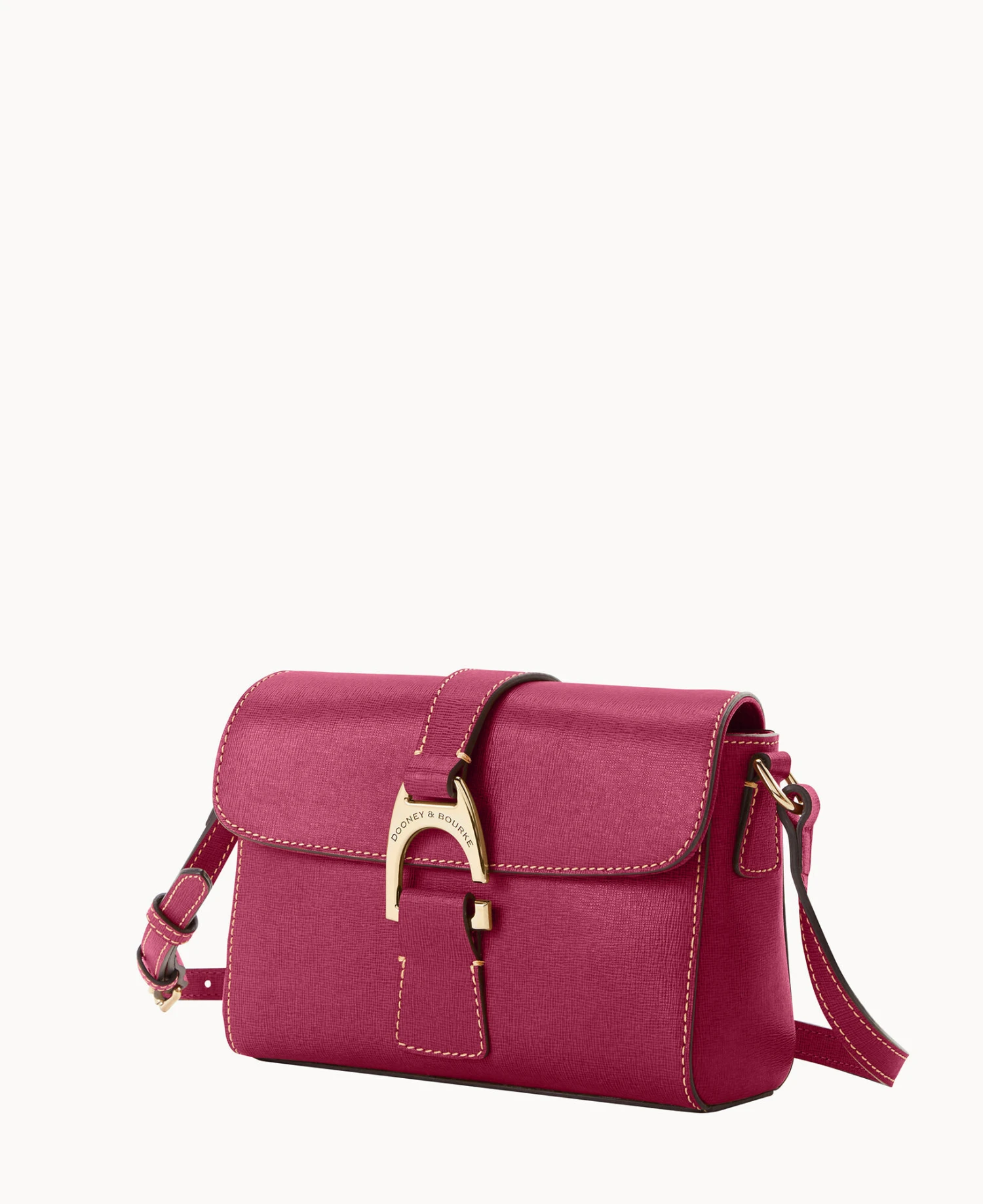 Saffiano Kyra Crossbody Cranberry 2 Saffiano Kyra Crossbody Cranberry - Image 2