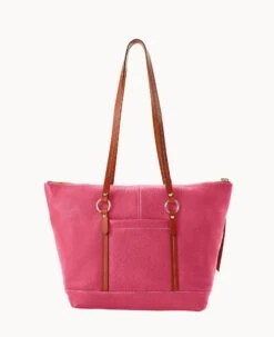 Pebble Grain Tilly Tote Hot Pink -Dooney & Bourke B1665G AWHPPATN ALT3 1