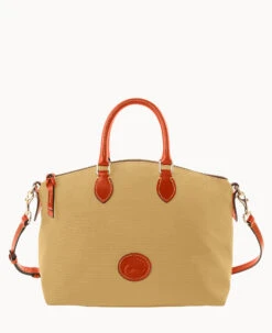 Nylon Satchel Khaki