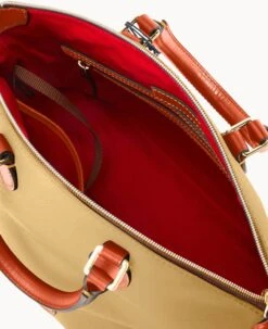 Nylon Satchel Khaki -Dooney & Bourke B1668G INKHPATN ALT2 1