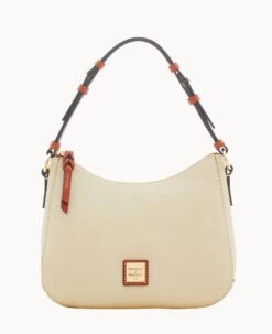 Pebble Grain Small Kiley Hobo Bone -Dooney & Bourke B1690G AWBOPATN 2