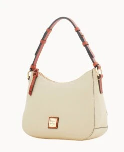 Pebble Grain Small Kiley Hobo Bone -Dooney & Bourke B1690G AWBOPATN ALT1 1