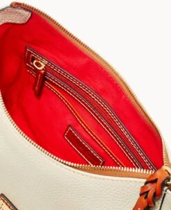 Pebble Grain Small Kiley Hobo Bone -Dooney & Bourke B1690G AWBOPATN ALT2 1