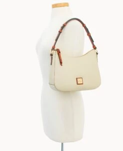 Pebble Grain Small Kiley Hobo Bone -Dooney & Bourke B1690G AWBOPATN ALT4 1