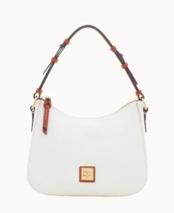 Pebble Grain Small Kiley Hobo Bone -Dooney & Bourke B1690G AWWHPATN