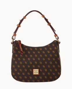 Gretta Small Kiley Hobo Navy 24 Gretta Small Kiley Hobo Navy -Dooney & Bourke B1690G NGBMPATN