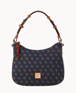 Gretta Small Kiley Hobo Navy