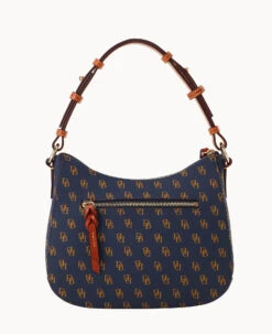 Gretta Small Kiley Hobo Navy 17 Gretta Small Kiley Hobo Navy -Dooney & Bourke B1690G NGNVPATN ALT3