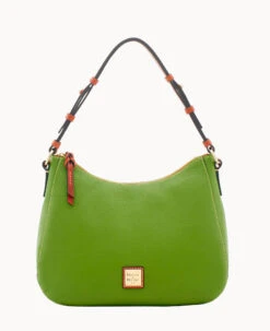 Pebble Grain Kiley Hobo Black Black 37 Pebble Grain Kiley Hobo Black Black -Dooney & Bourke B1691G AWGSPATN