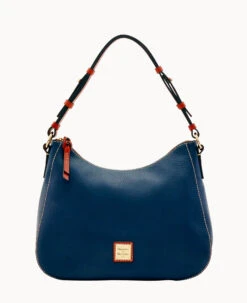 Pebble Grain Kiley Hobo Black Black 39 Pebble Grain Kiley Hobo Black Black -Dooney & Bourke B1691G AWMDPATN