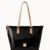 Patent Wren Tote Black