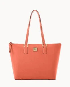 Saffiano Wren Zip Top Marine -Dooney & Bourke B1694G SICRSICR