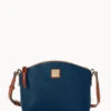 Pebble Grain Suki Crossbody Midnight Blue