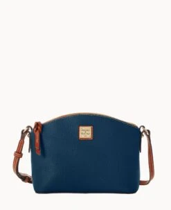 Pebble Grain Suki Crossbody Midnight Blue 35 Pebble Grain Suki Crossbody Midnight Blue -Dooney & Bourke B1696G AWMDPATN 2