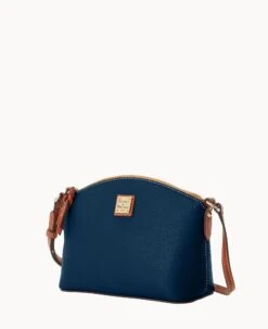 Pebble Grain Suki Crossbody Midnight Blue 26 Pebble Grain Suki Crossbody Midnight Blue -Dooney & Bourke B1696G AWMDPATN ALT1 1
