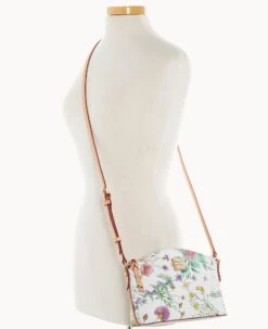 Botanical Collection Suki Crossbody White 20 Botanical Collection Suki Crossbody White -Dooney & Bourke B1696G BZWHSVNA ALT4 1
