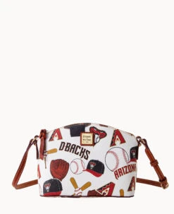 MLB Diamondbacks Suki Crossbody DIAMONDBACKS -Dooney & Bourke B1696G QUMWPATNDBAK 2