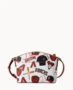 MLB Diamondbacks Suki Crossbody DIAMONDBACKS -Dooney & Bourke B1696G QUMWPATNDBAK ALT3 1