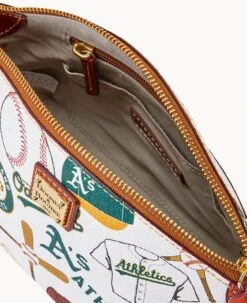 MLB Athletics Suki Crossbody ATHLETICS 18 MLB Athletics Suki Crossbody ATHLETICS -Dooney & Bourke B1696G QUMWPATNOAKA ALT2 1