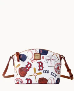 MLB Red Sox Suki Crossbody RED SOX 21 MLB Red Sox Suki Crossbody RED SOX -Dooney & Bourke B1696G QUMWPATNRDSX 2