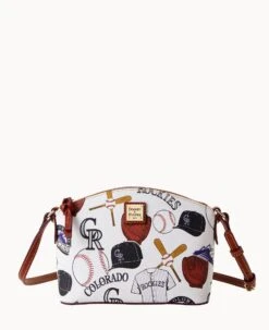 MLB Rockies Suki Crossbody ROCKIES -Dooney & Bourke B1696G QUMWPATNROKI 1