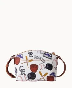 MLB Rockies Suki Crossbody ROCKIES -Dooney & Bourke B1696G QUMWPATNROKI ALT3 1